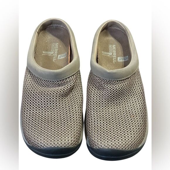 Merrell Encore Breeze 2 Slip On Casual Mules Shoes Outdoors Tan Size 7.5 - Picture 1 of 10